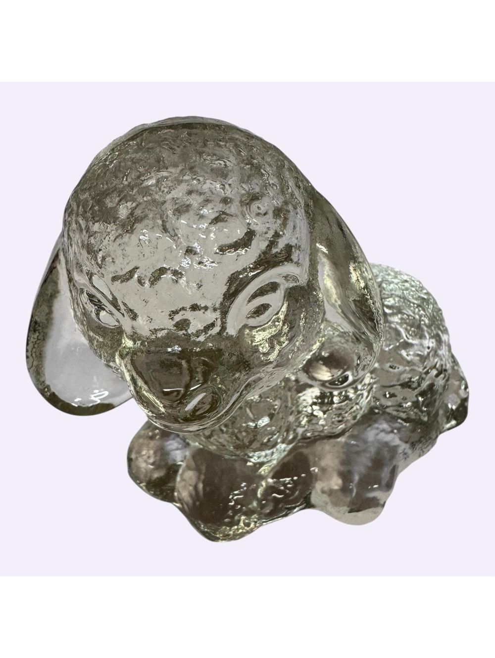 Goebel Crystal Lamb Figurine